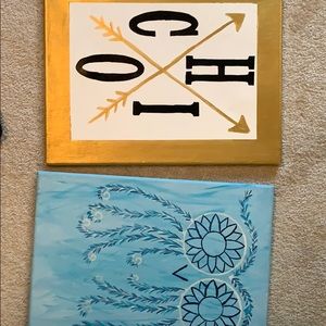 Chi Omega Signs